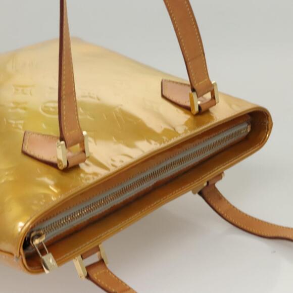 LOUIS VUITTON Monogram Vernis Houston Hand Bag Gris M91053 - Picture 6 of 16